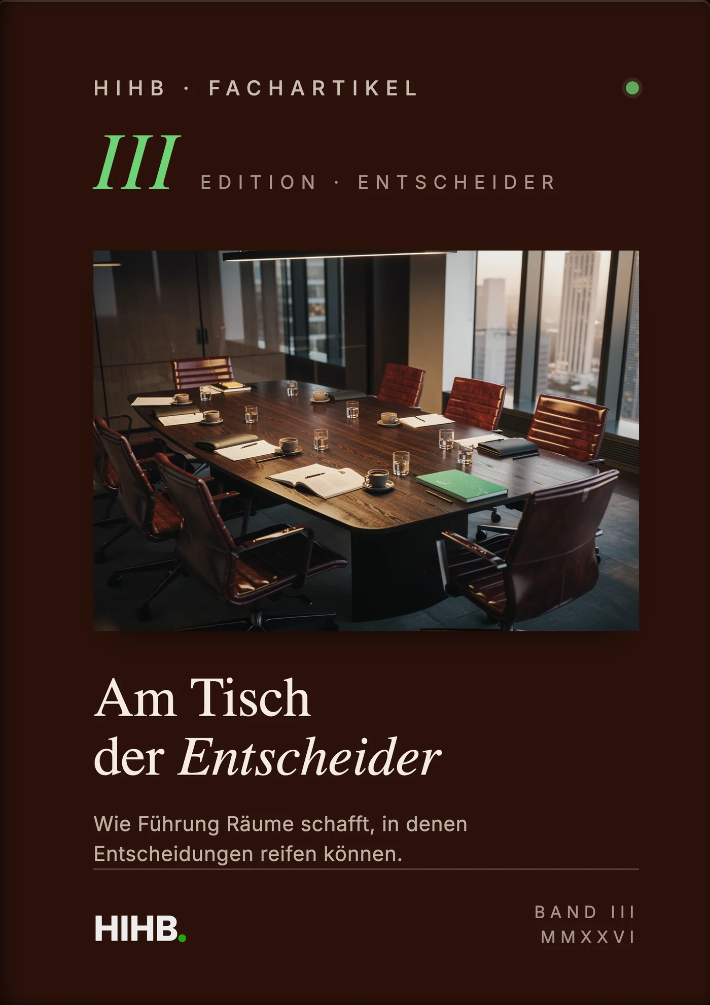 Edition III - Entscheider: C-Level & Mittelstand
