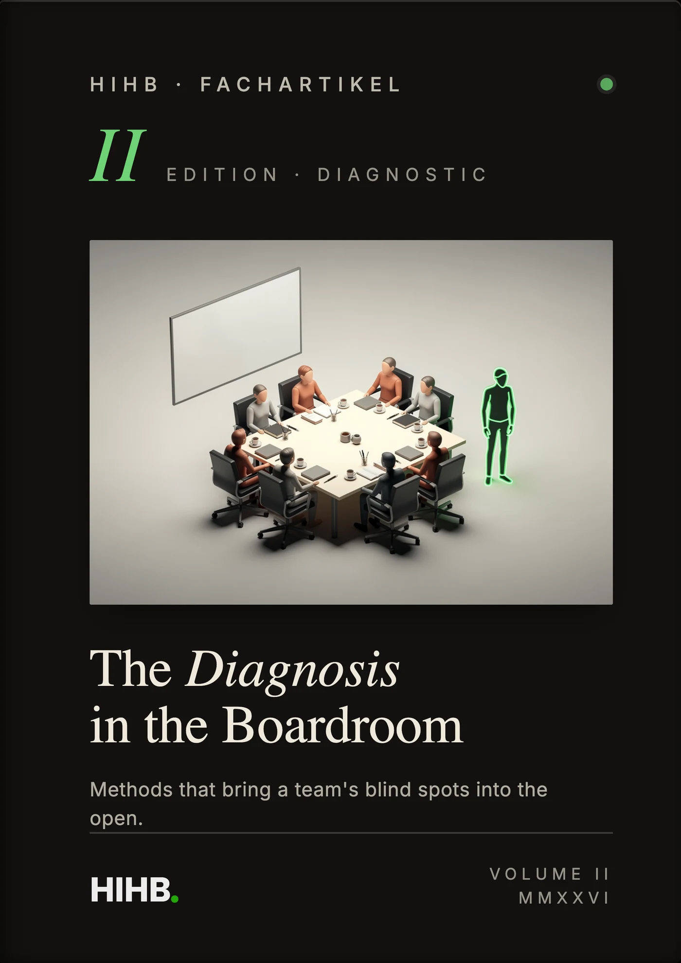 Edition II - Diagnostic: Persona, Stakeholders & Evaluators