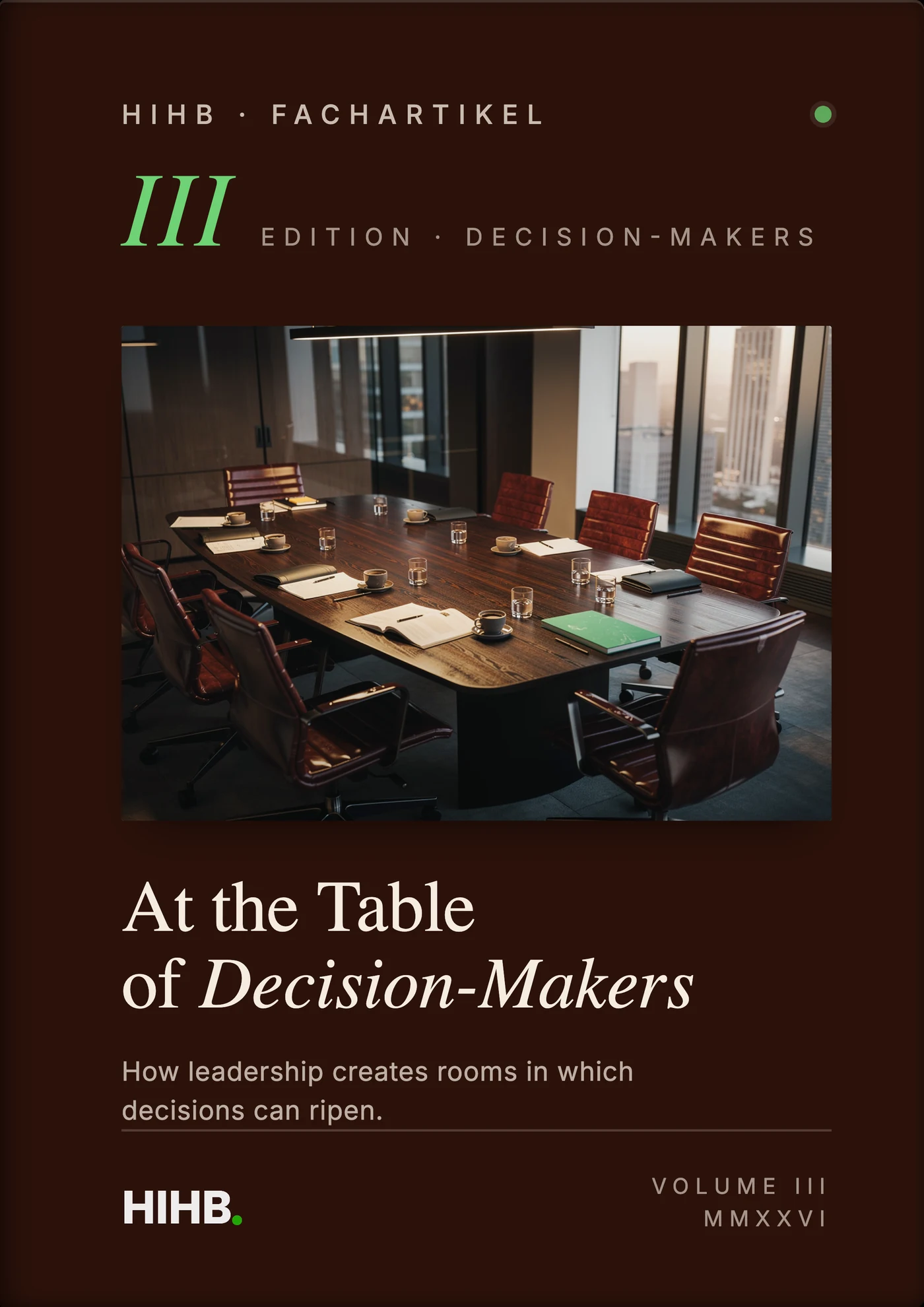 Edition III - Decision Makers: C-Level & Mid-Market
