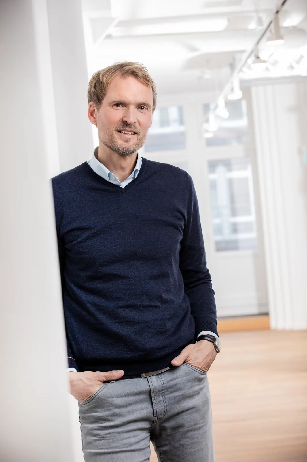Michael von Hirschfeld im HireWorks-Loft