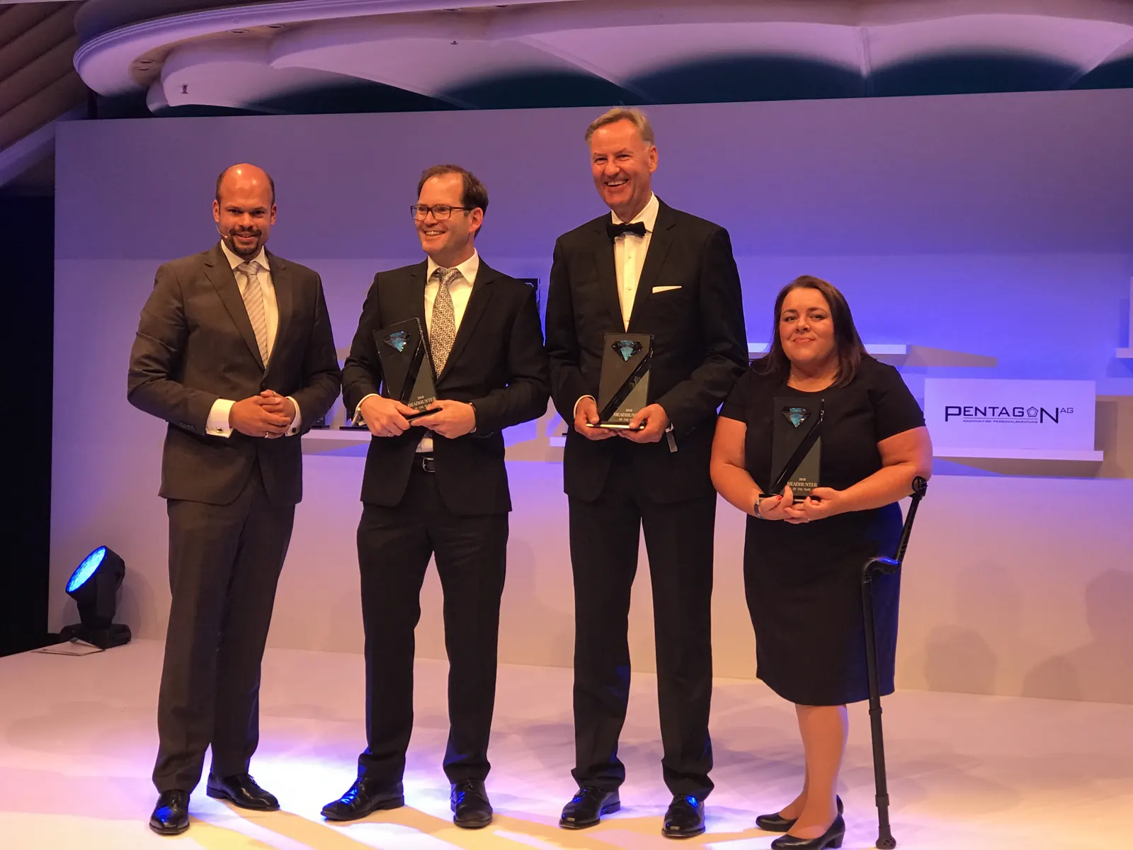 Verleihung Innovationspreis 2018 - HireWorks-Team